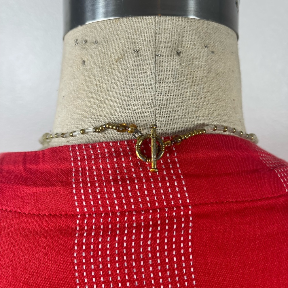 Patricia Lynn 2008 Artisan Crafted Necklace with Pendant 16" Signed Branded - Picture 4 of 6